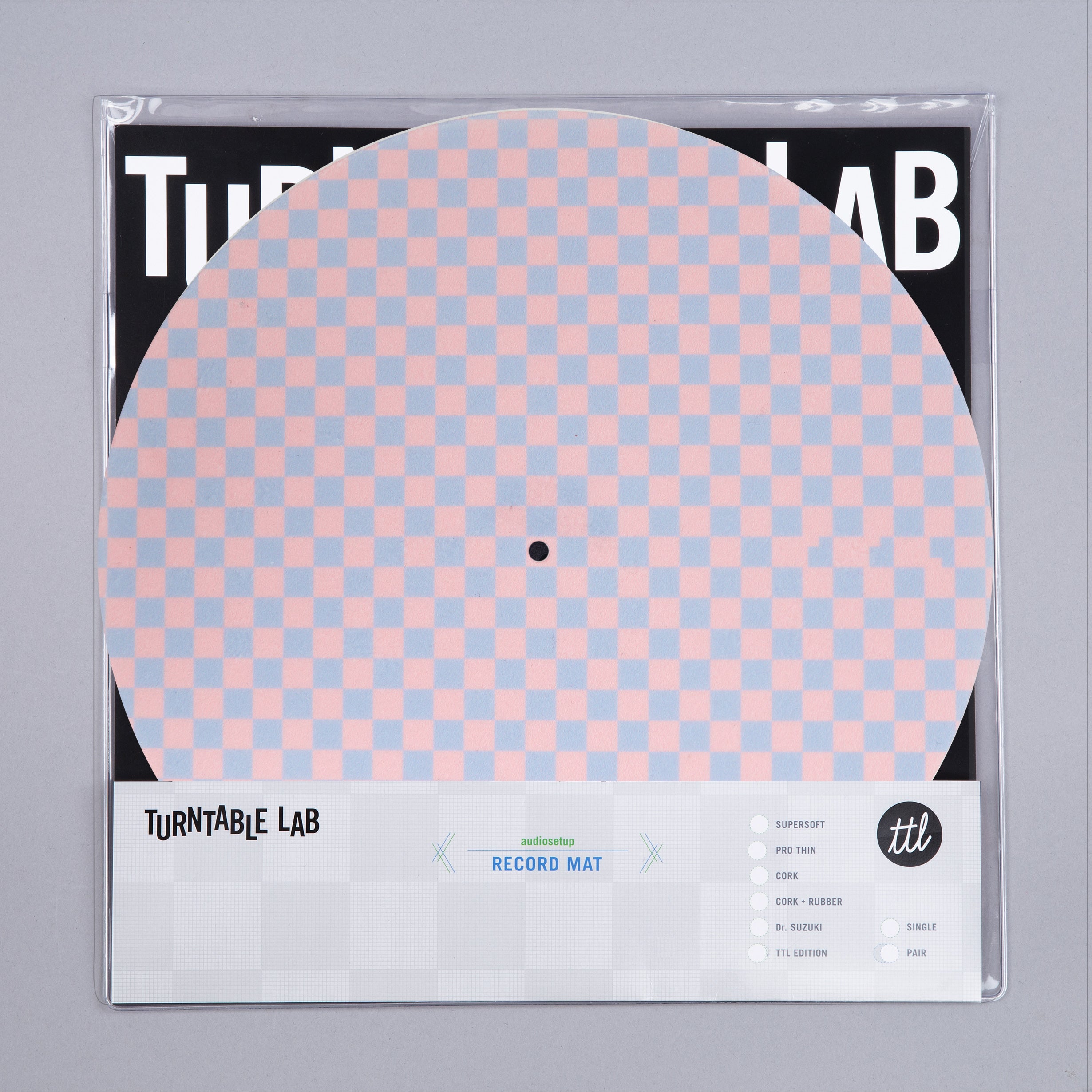 Turntable Lab Checkmat Record Mat Slipmat —
