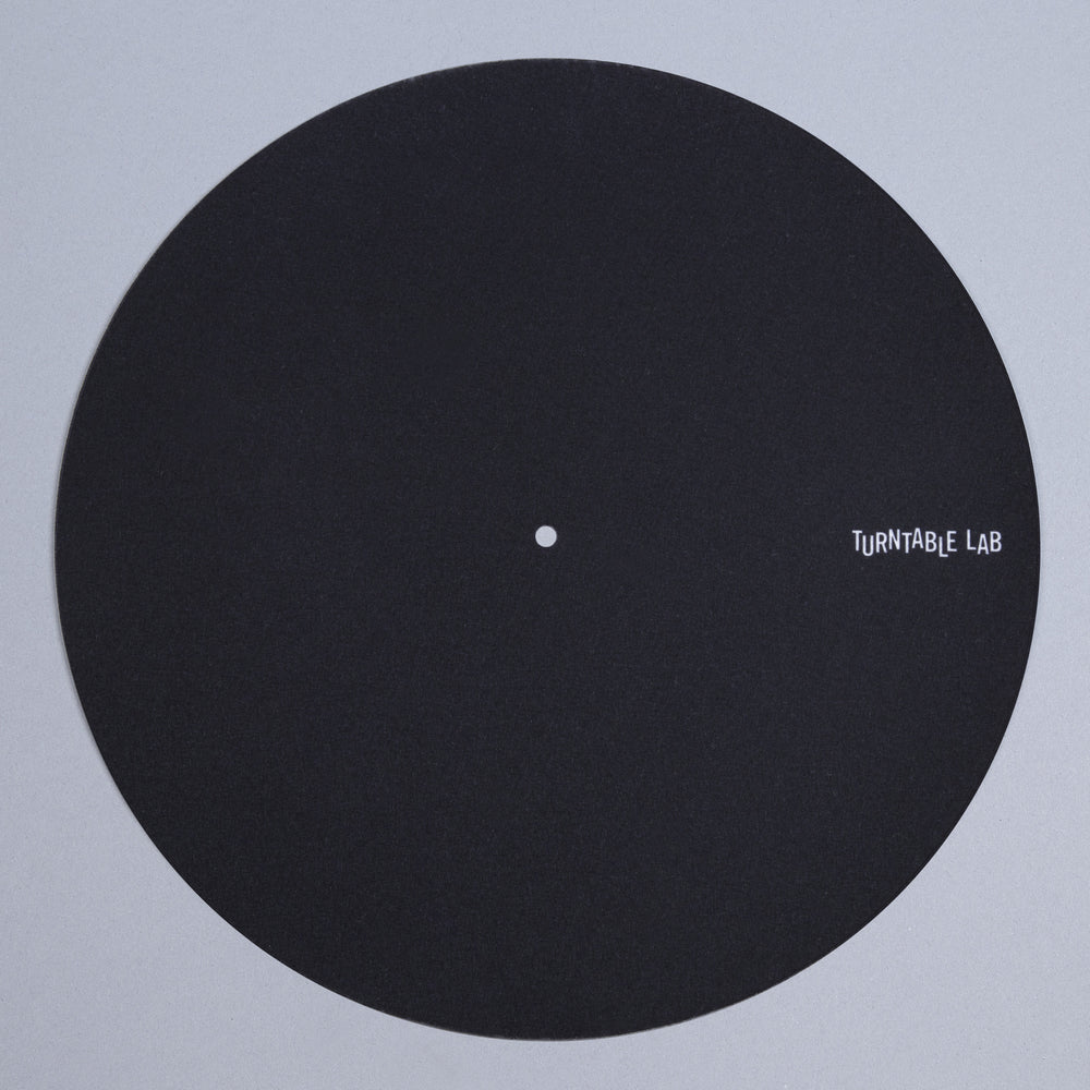 Turntable Lab: Pro Thin Slipmat Record Mats (Technics Style) - Black