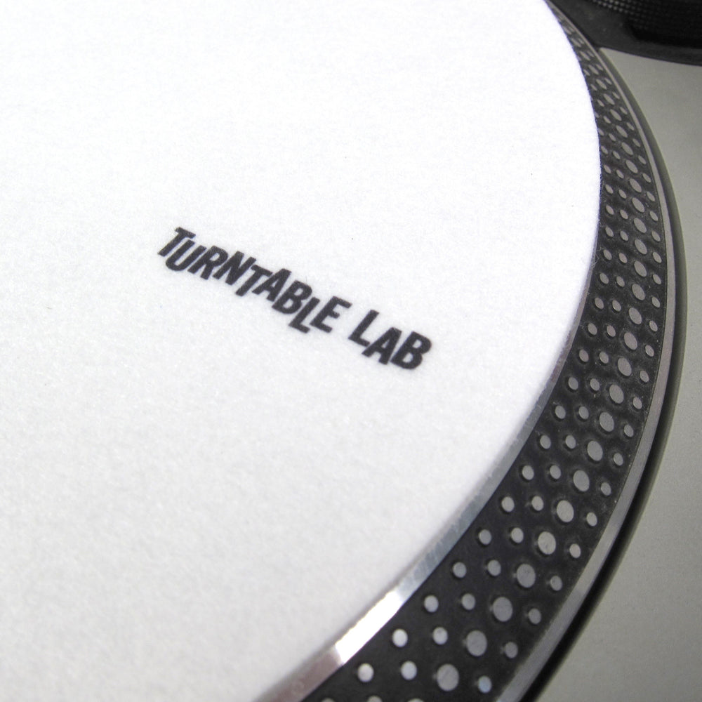 Turntable Lab: Pro Thin Slipmats (Technics Style) - White