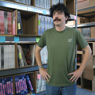 Turntable Lab: Stereo and Records 02 Shirt - Army