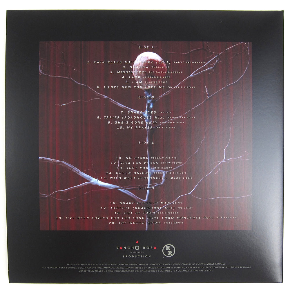 Twin Peaks: Music From The Limited Event Series (180g, Colored Vinyl) Vinyl 2LP