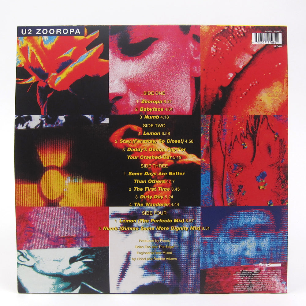 U2: Zooropa (180g) Vinyl 2LP