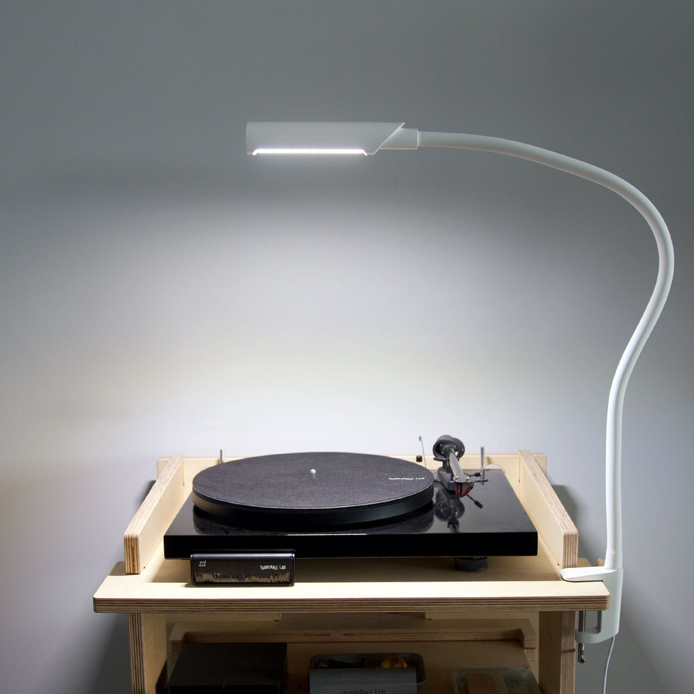 The Ultimate LED Turntable Light? UBERLIGHT FLEX Review - Sound