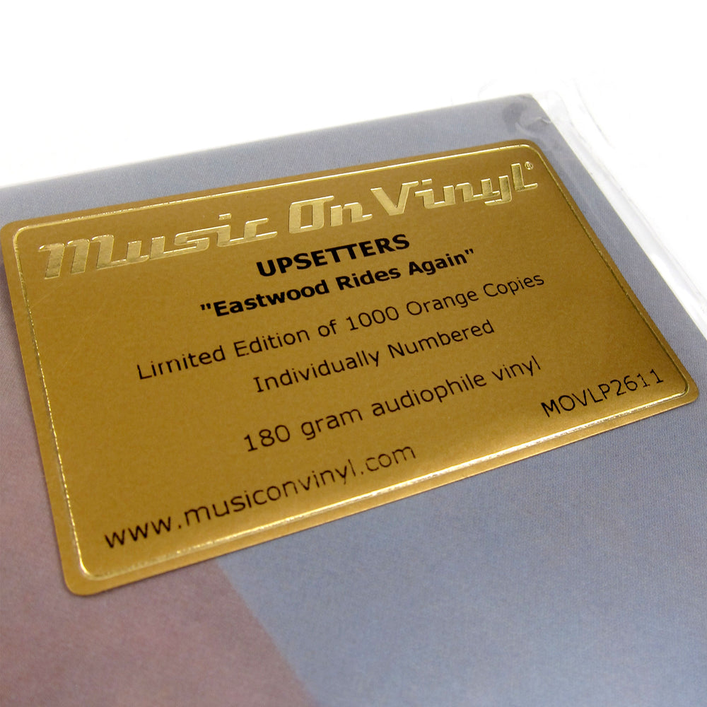 The Upsetters: Eastwood Rides Again (Music On Vinyl 180g, Colored Vinyl) Vinyl LP