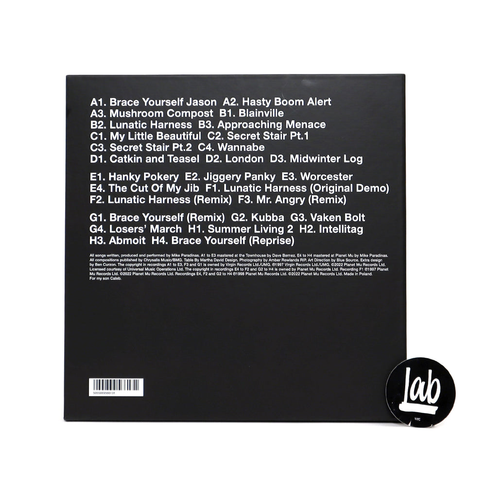 u-Ziq: Lunatic Harness Vinyl 4LP Boxset