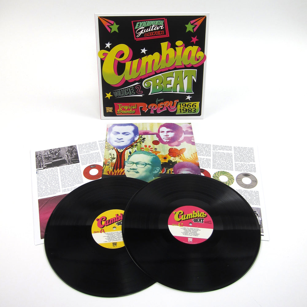 Vampi Soul: Cumbia Beat Vol.2 - Experimental Guitar-Driven Tropical Sounds From Peru 1966/1983 Vinyl 2LP