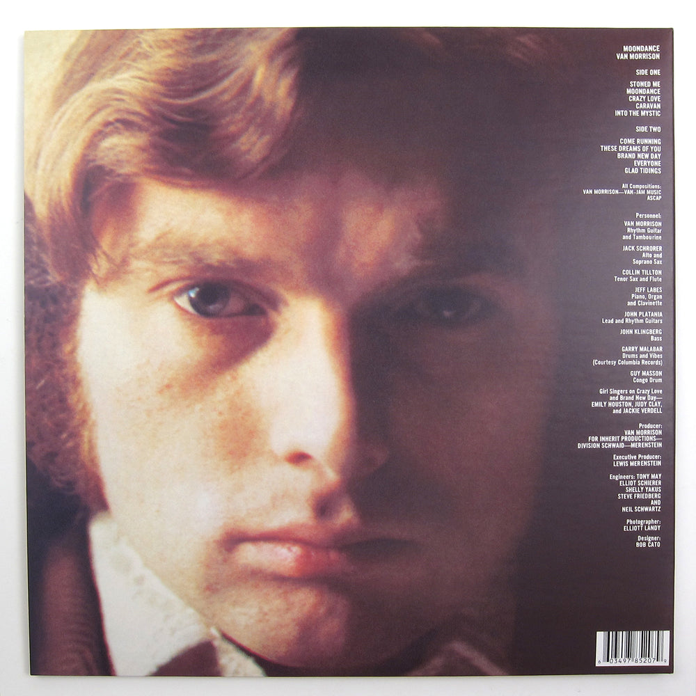 Van Morrison: Moondance (Colored Vinyl) Vinyl LP