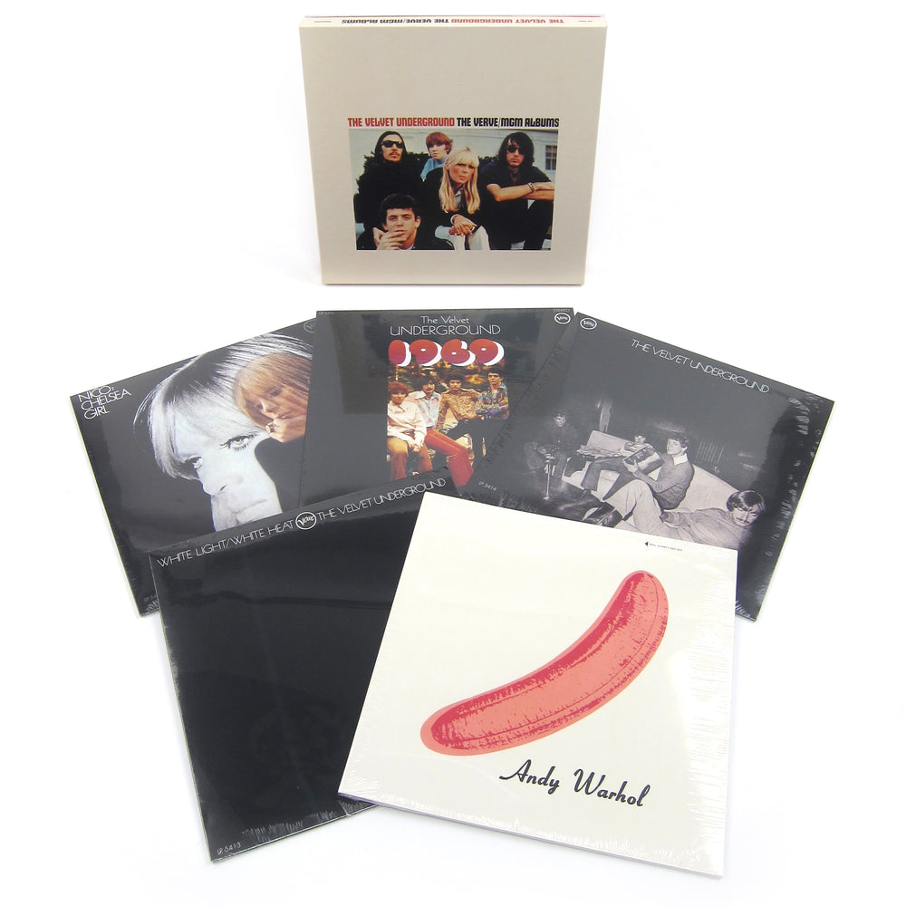 The Velvet Underground: The Verve / MGM Albums Vinyl 5LP Boxset