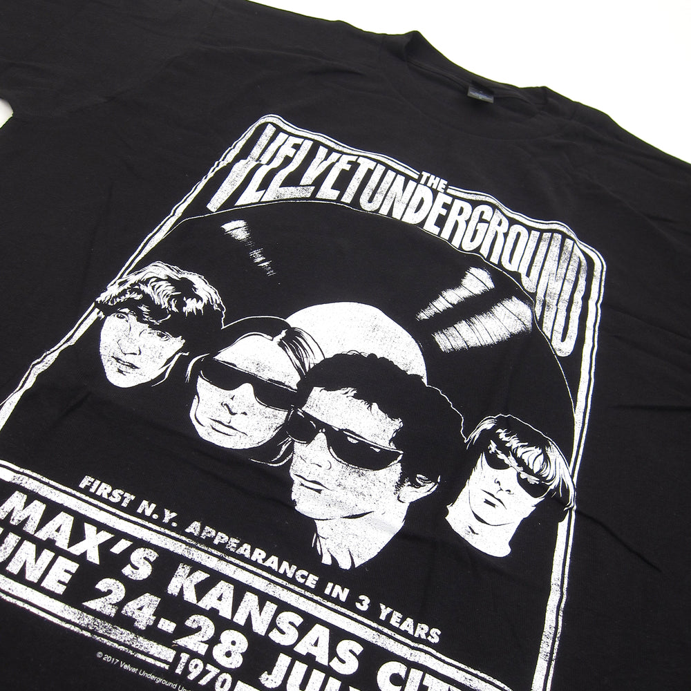 The Velvet Underground: Velvet Vinyl Shirt - Black