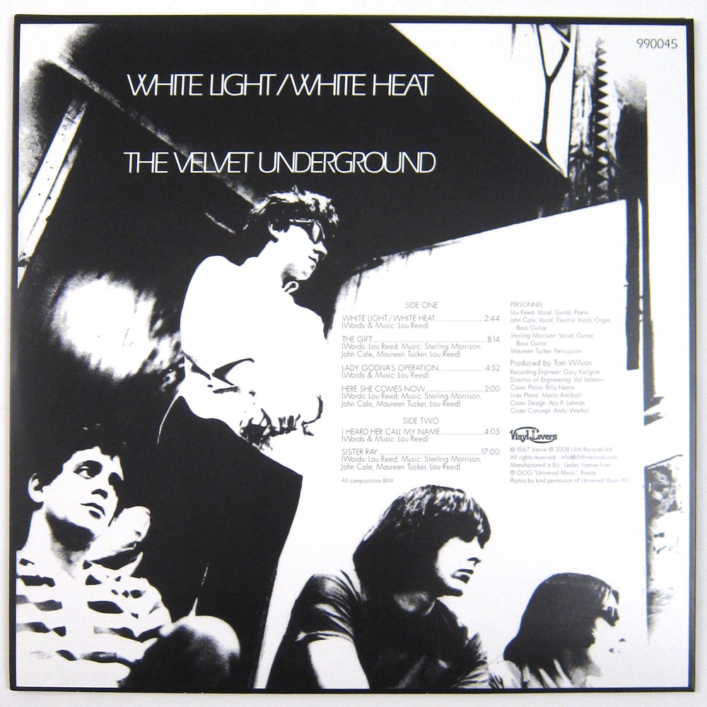 The Velvet Underground: White Light / White Heat (Colored Vinyl) Vinyl LP