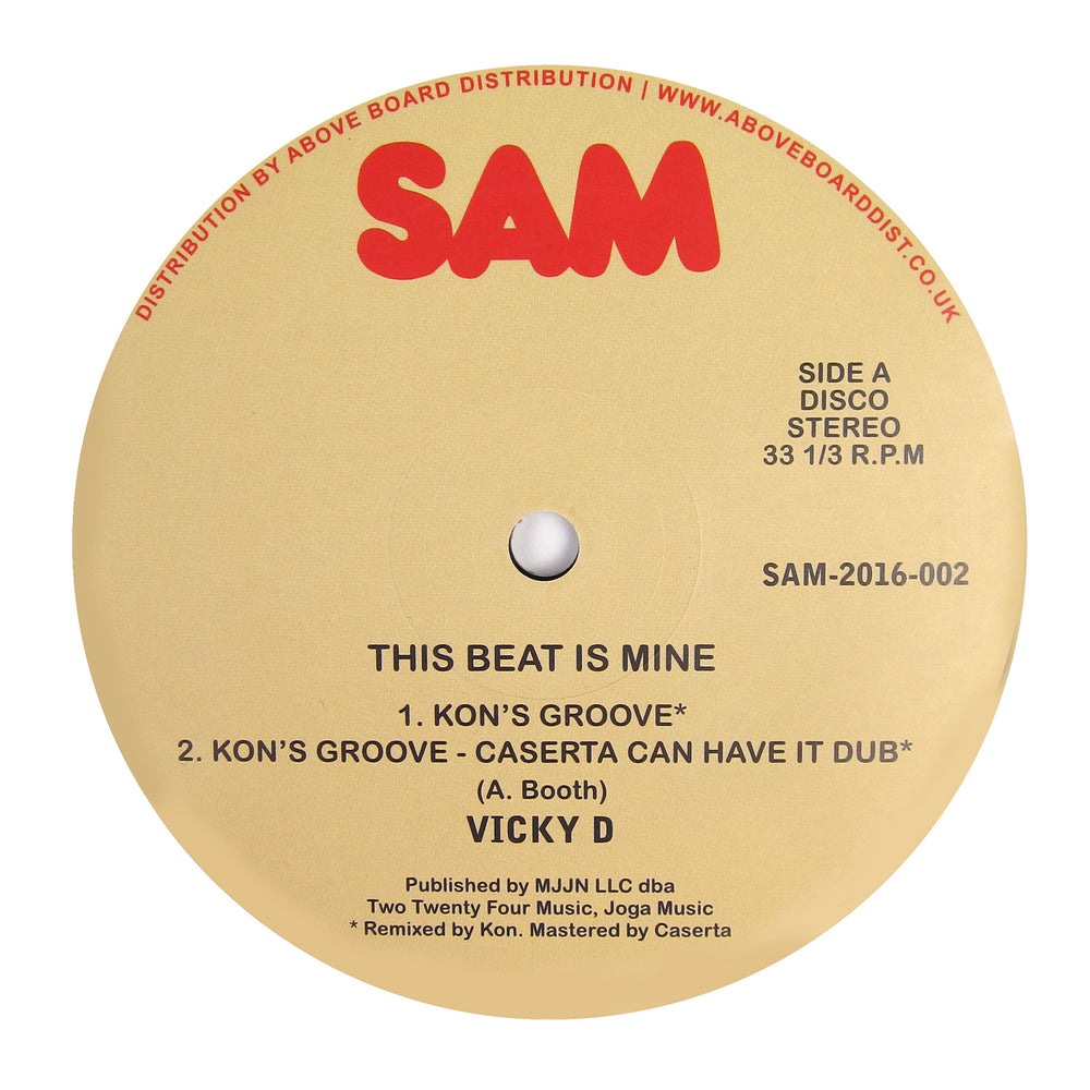 Vicky D: This Beat Is Mine (Kon's Groove) Vinyl 12"