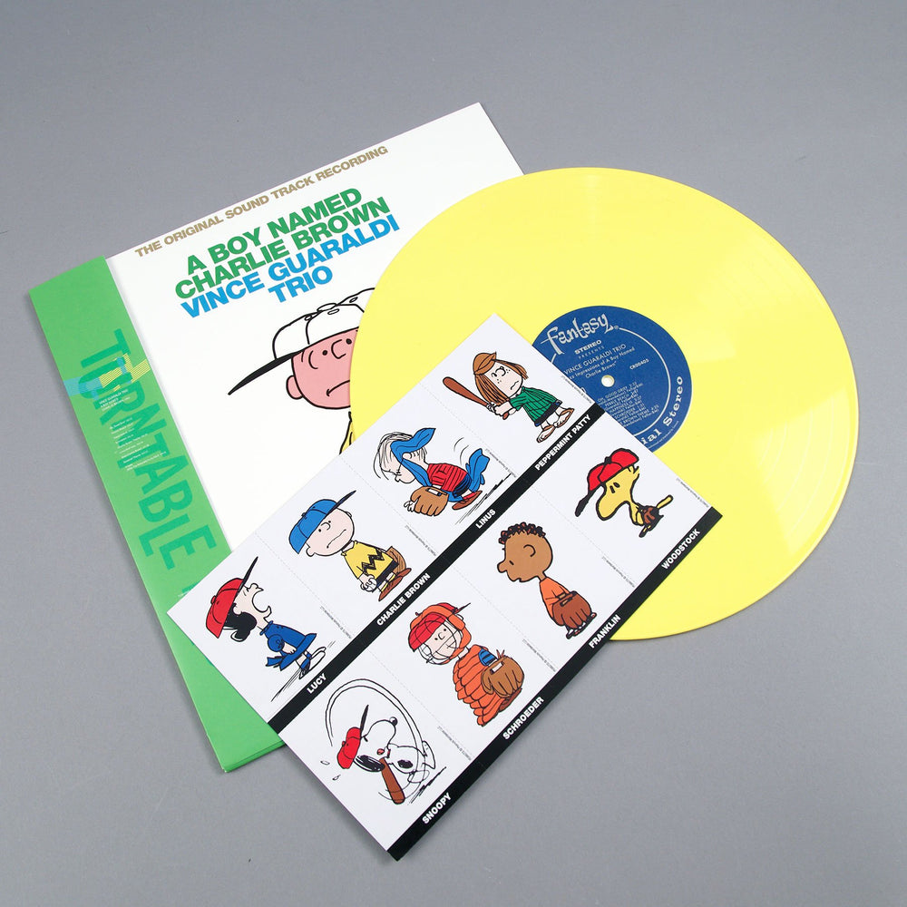Turntable Lab: Peanuts Tote / A Boy Named Charlie Brown Vinyl LP Bundle