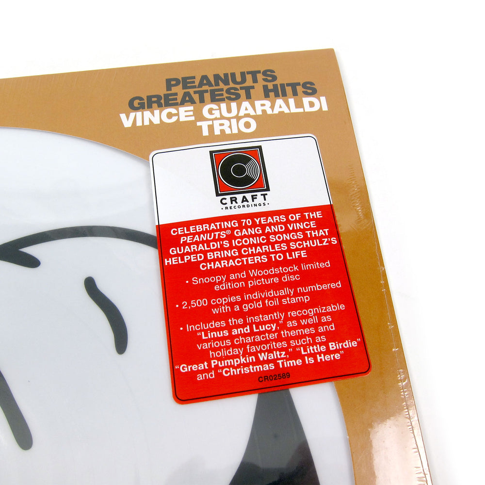 Vince Guaraldi Trio: Peanuts Greatest Hits (Snoopy / Woodstock Pic Disc) Vinyl LP