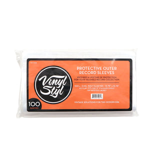 Vinyl Styl: Poly Record Outer Sleeves (100 Units)