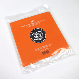 Vinyl Styl: 7" Poly Record Outer Sleeves (50 Units)