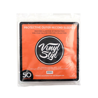 Vinyl Styl: Poly Record Outer Sleeves (50 Units)