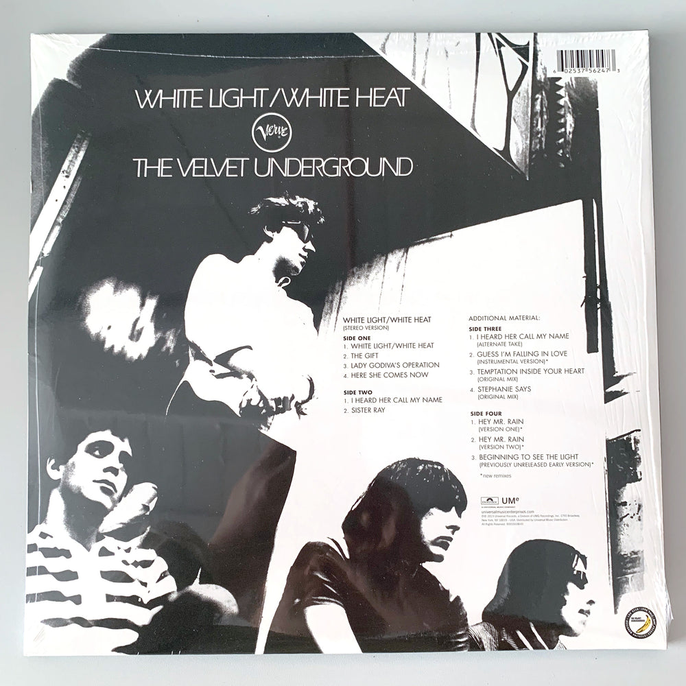 The Velvet Underground: White Light / White Heat (45th Anniversary Deluxe Edition 180g) Vinyl 2LP