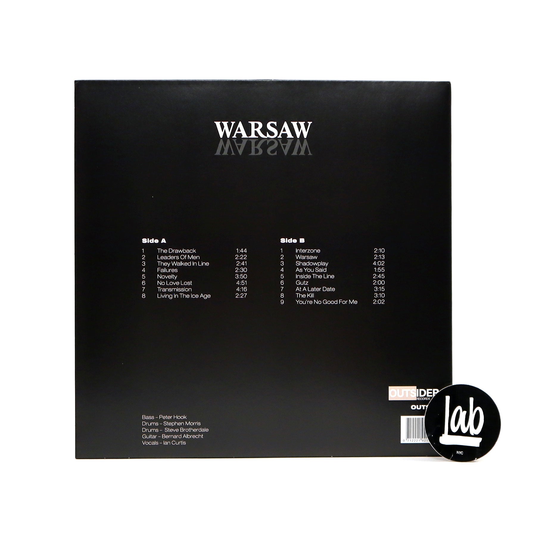 Warsaw: Warsaw (Joy Division) (Import, Colored Vinyl) Vinyl LP