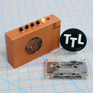 We Are Rewind: Portable Cassette Player w/ Bluetooth