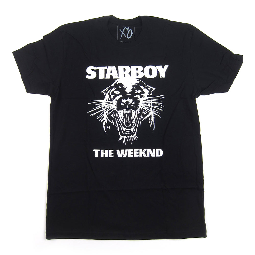 The Weeknd: Starboy Panther Shirt - Black
