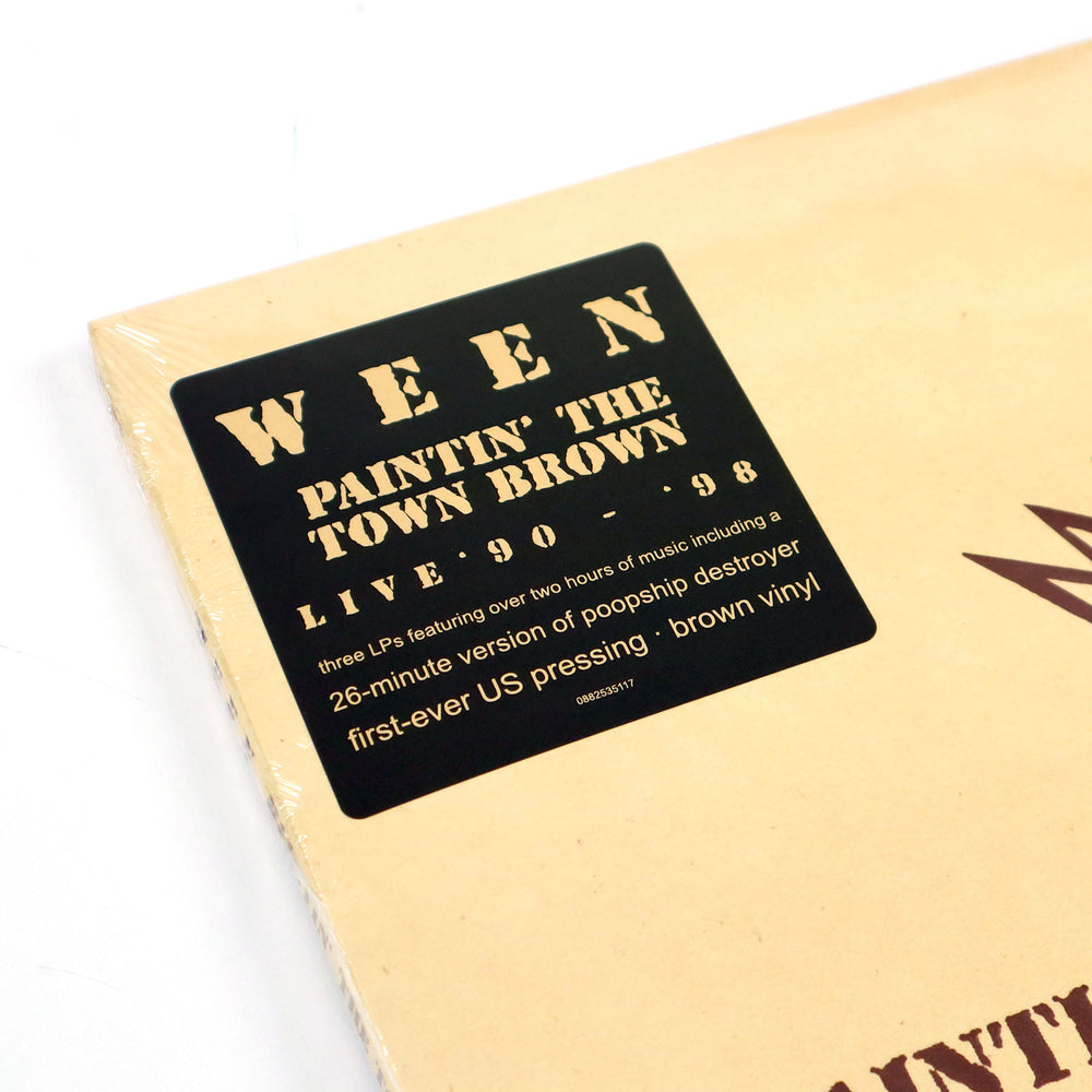 Ween: Paintin' The Town Brown - Live (Colored Vinyl) Vinyl 3LP