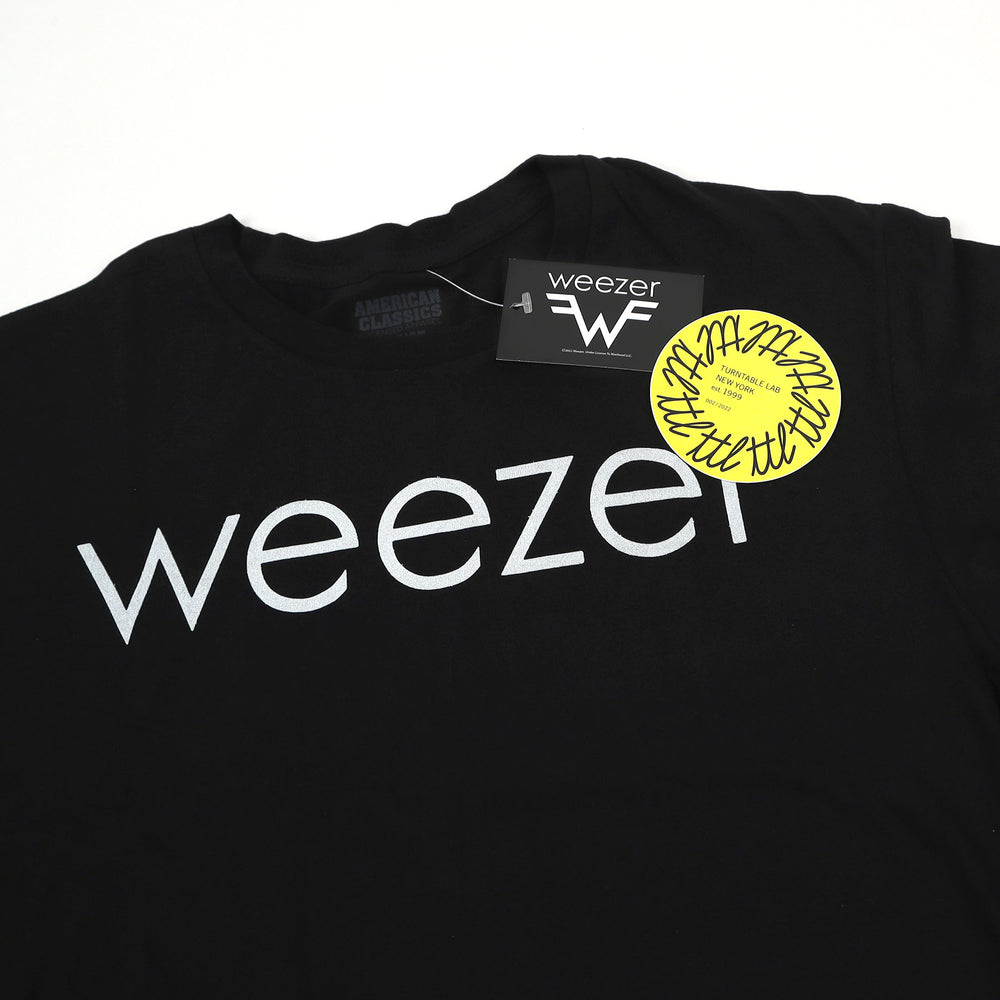 Weezer: Classic Logo Shirt - Black