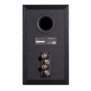 Wharfedale: Diamond 12.1 Bookshelf Speakers (Pair) - Black Oak