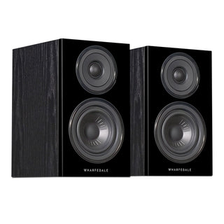 Wharfedale: Diamond 12.1 Bookshelf Speakers (Pair) - Black Oak