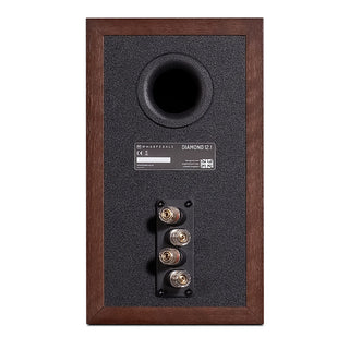 Wharfedale: Diamond 12.1 Bookshelf Speakers (Pair) - Walnut Pearl
