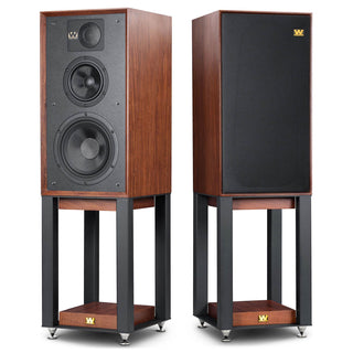Wharfedale: Linton Speakers + Stands Set (Pair) - Red Mahoghany
