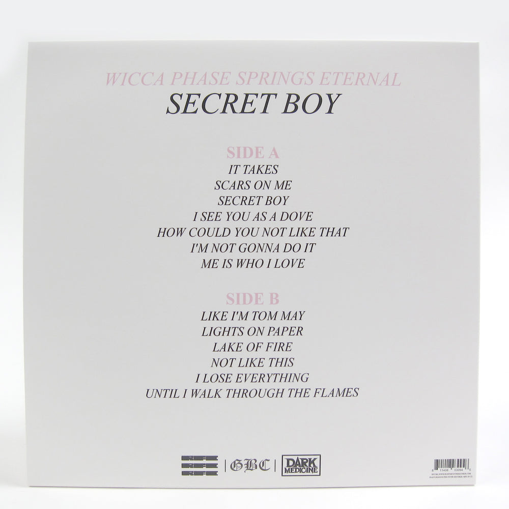 Wicca Phase Springs Eternal: Secret Boy (Colored Vinyl) Vinyl LP