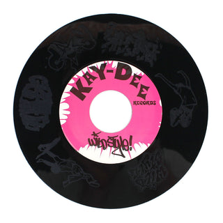 Kenny Dope: Wild Style Breakbeats 7x7" Vinyl + Book open page etch