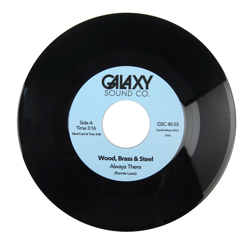 Blackcash & Theo: Galaxy Vol.3 (Wood Brass & Steel, Seaquence) Vinyl 7"