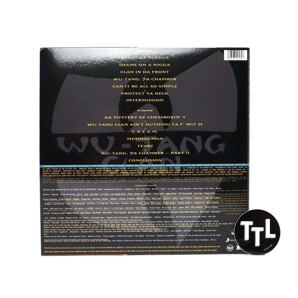 Wu-Tang Clan: Enter The Wu-Tang (36 Chambers) (Gold Colored Wu-Tang Clan: Enter The Wu-Tang (36 Chambers) (Gold Colored