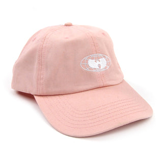 Wu Wear: Globe Logo Dad Hat - Pink