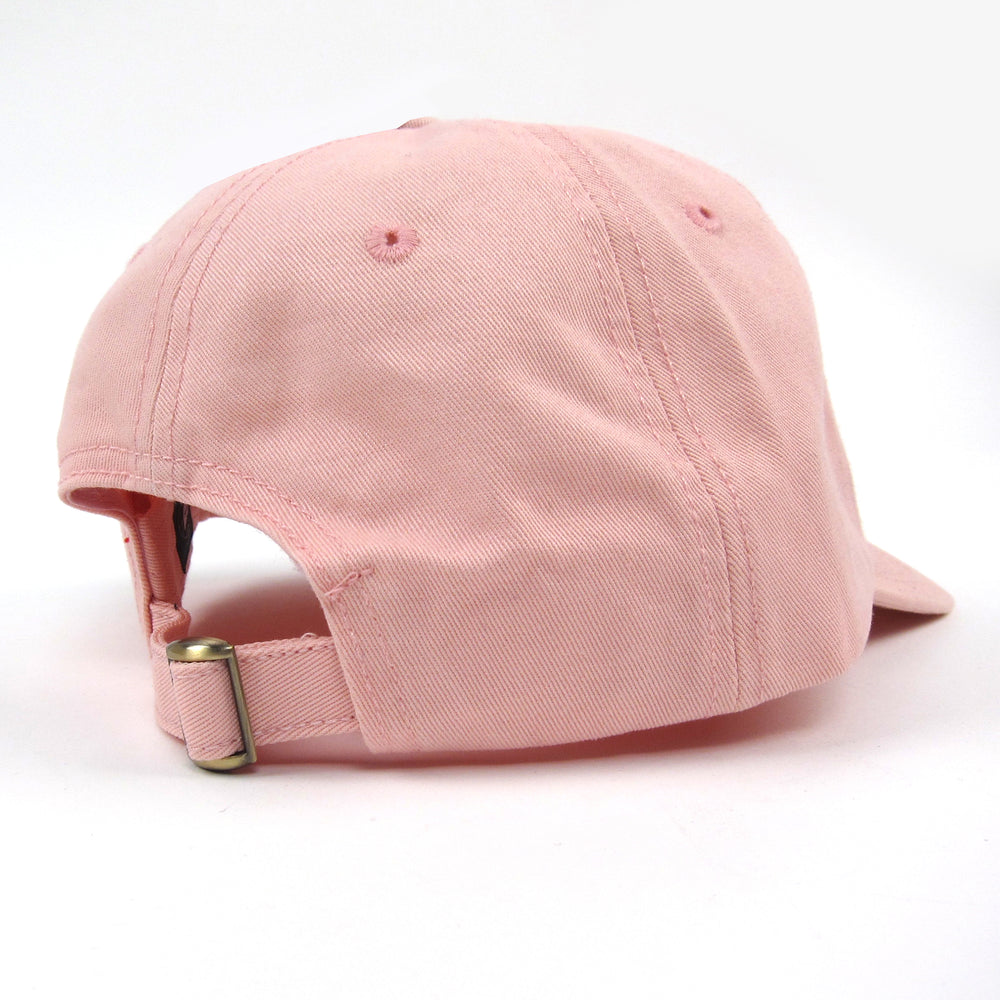 Wu Wear: Globe Logo Dad Hat - Pink