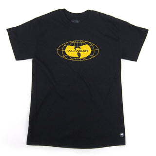 Wu Wear: Globe Logo Shirt - Black