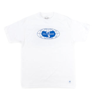 Wu Wear: Globe Logo Shirt - White