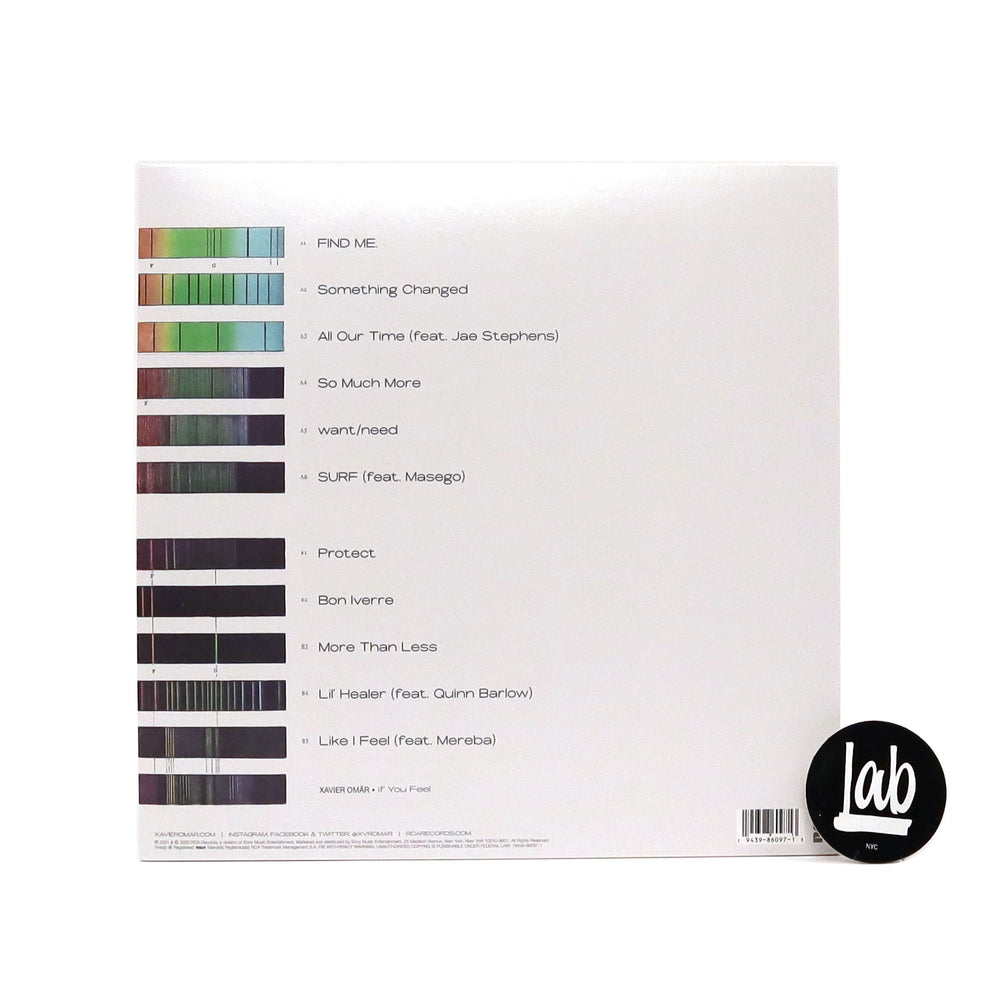 Xavier Omar: If You Feel (Colored Vinyl) Vinyl 