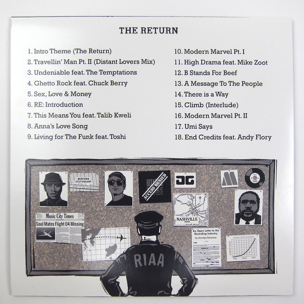 Mos Def vs Marvin Gaye: Yasiin Gaye - The Return Vinyl 2LP