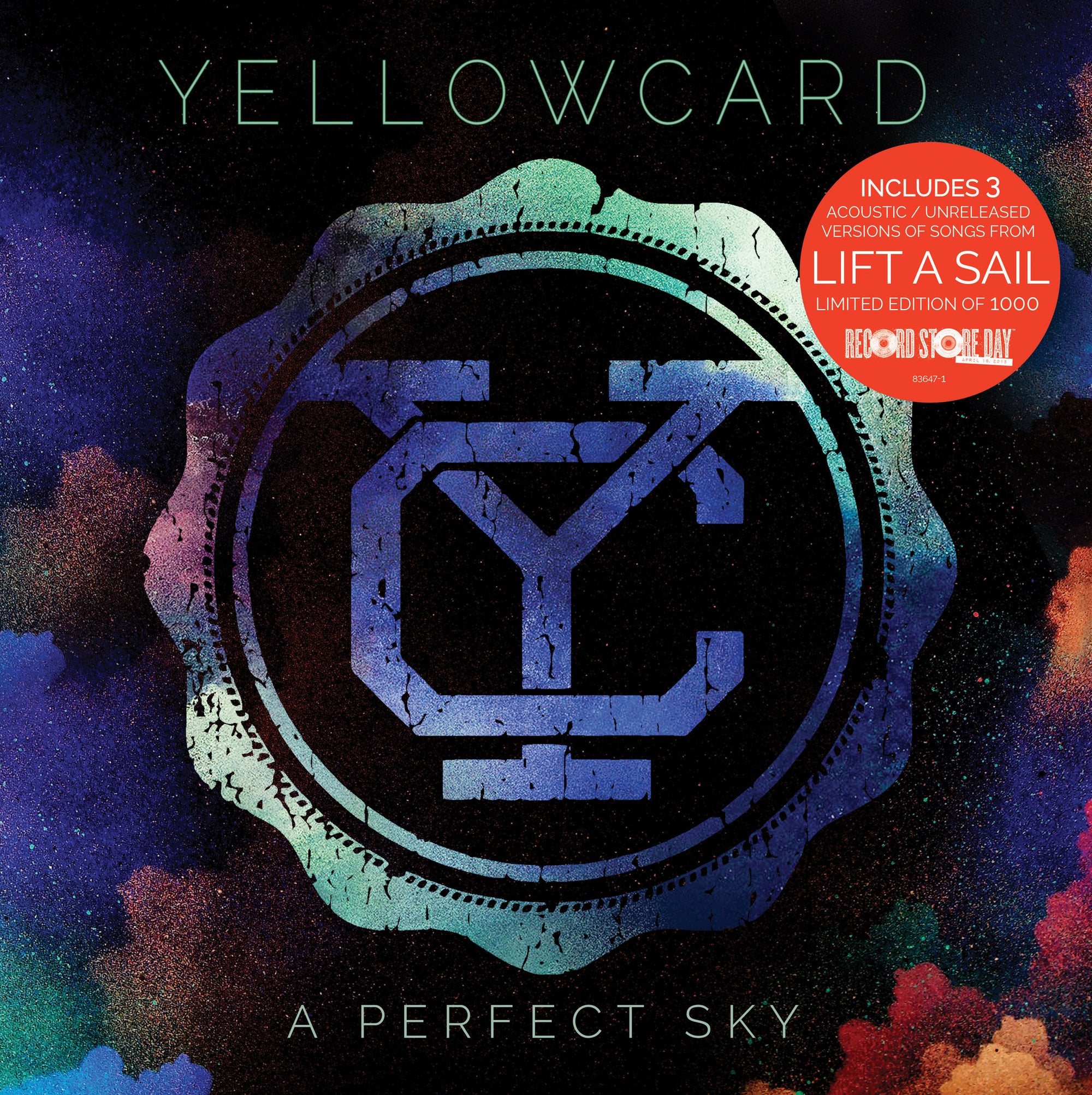 Yellowcard A Perfect Sky Vinyl 10" (Record Store Day) —
