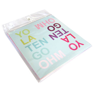 Yo La Tengo: OHM (Shower Curtain Pack, Free MP3) 3x12' detail 2