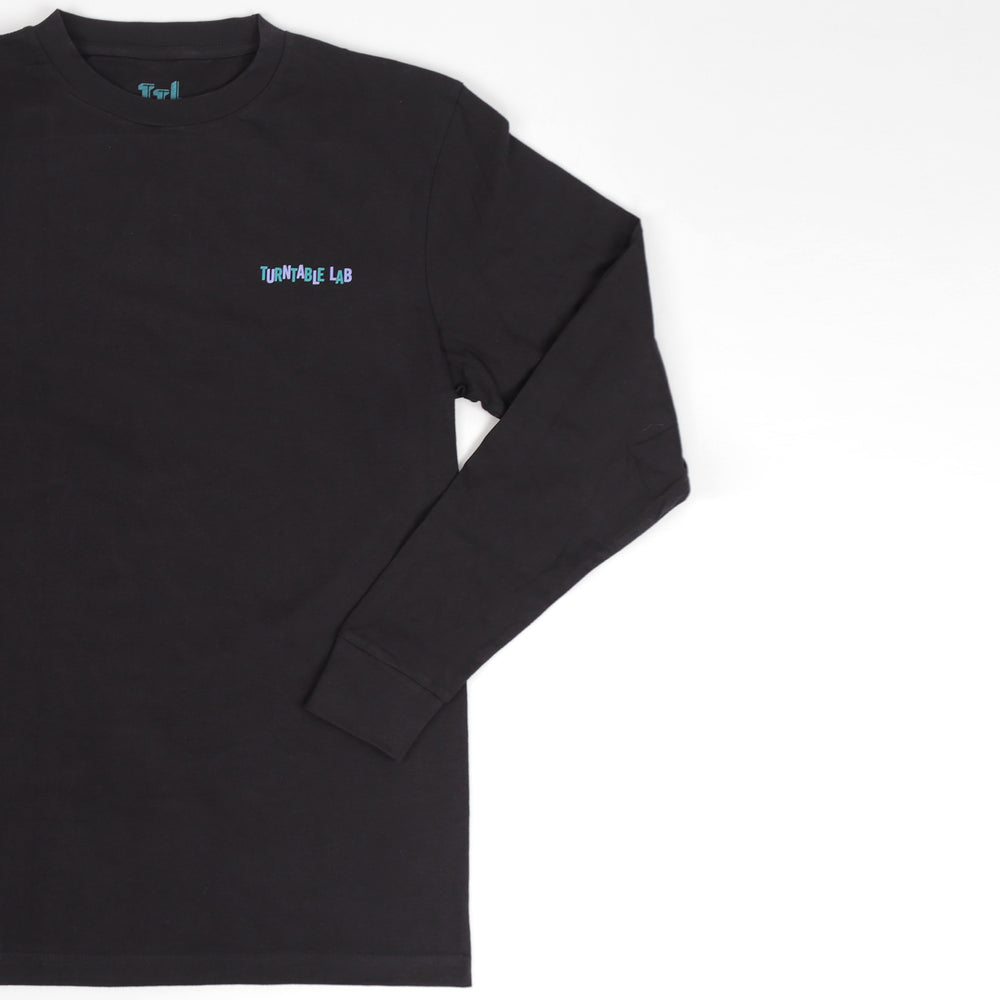Turntable Lab: Zine Long Sleeve Shirt - Black